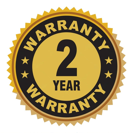 2 Year Warranty